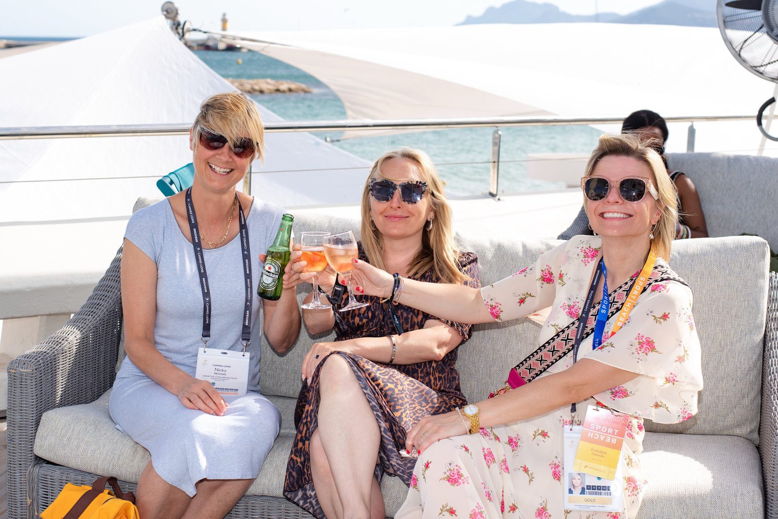 Artful composition in event photography at a stylish coastal event