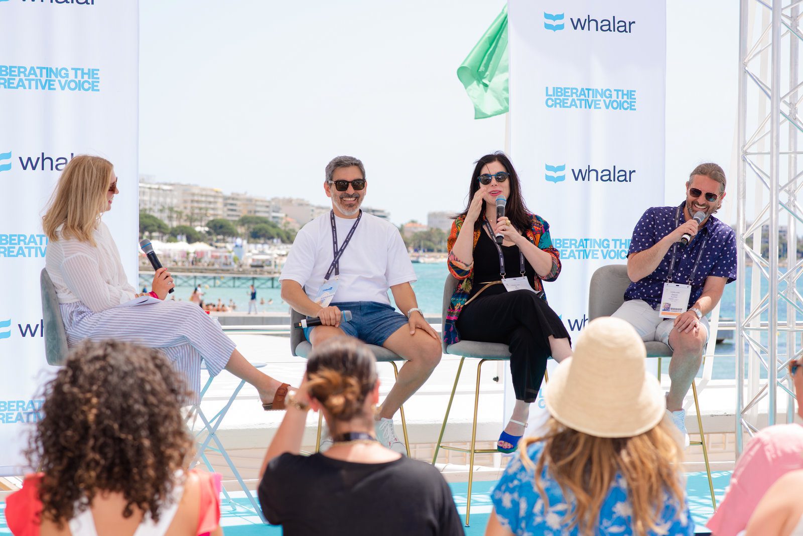 Dynamic capture in event photography at a stylish coastal event