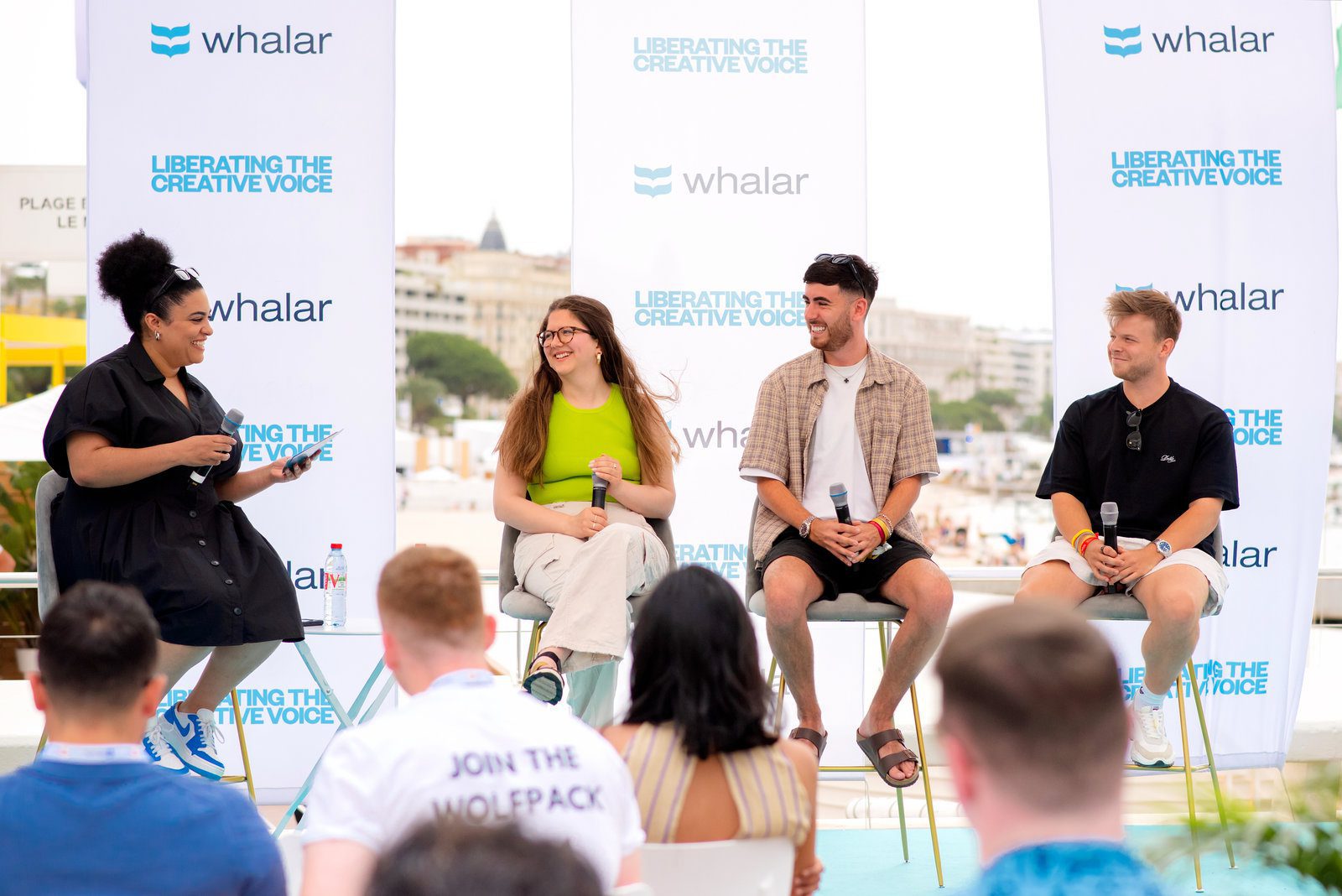 Energetic vibe in event photography at a prestigious French Riviera show