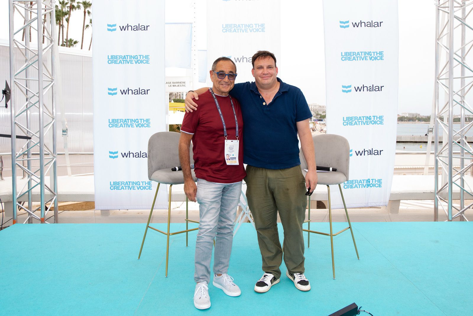 Cherished memory in event photography at a stylish Riviera gathering