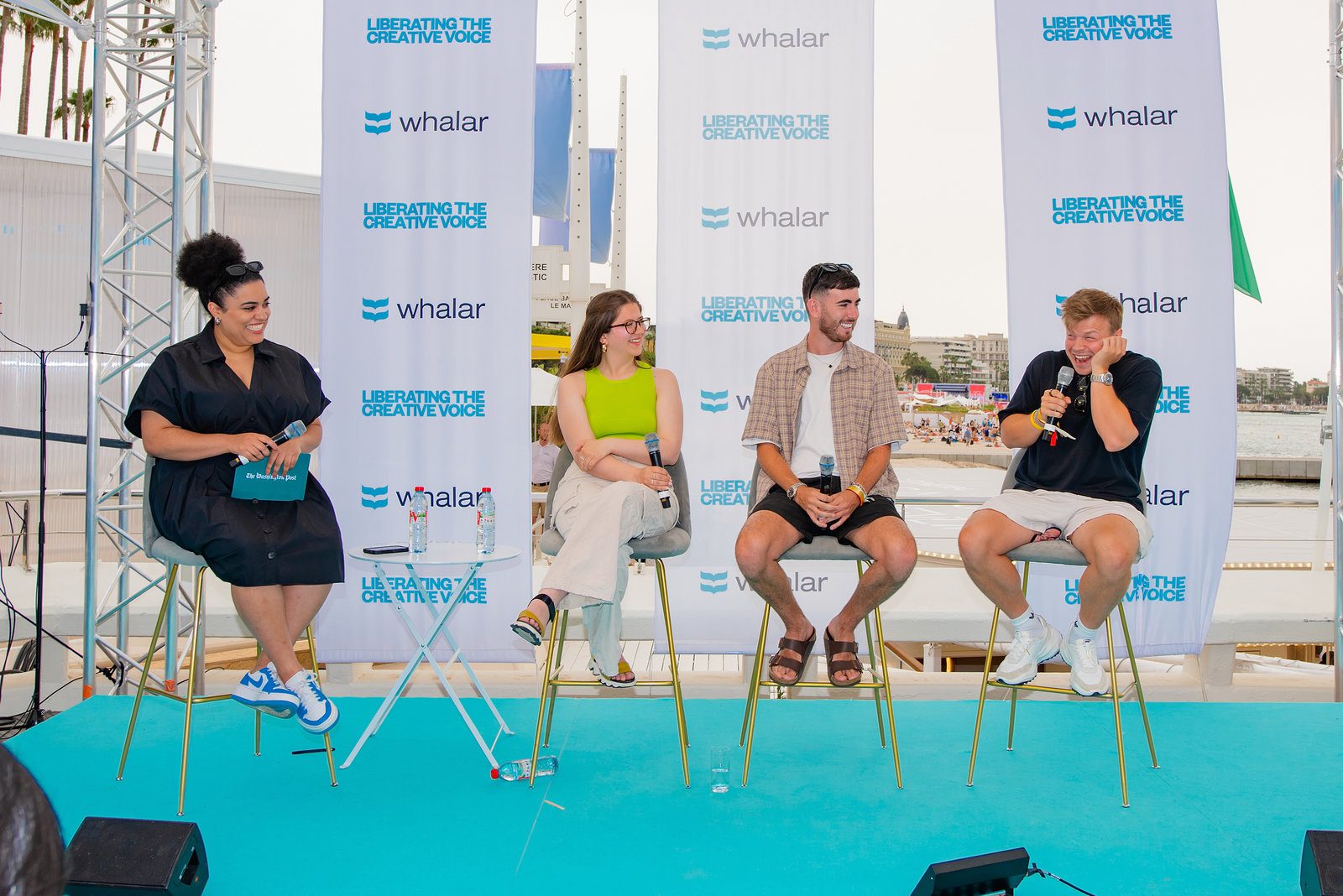 Vivid highlight in event photography at a prestigious coastal event