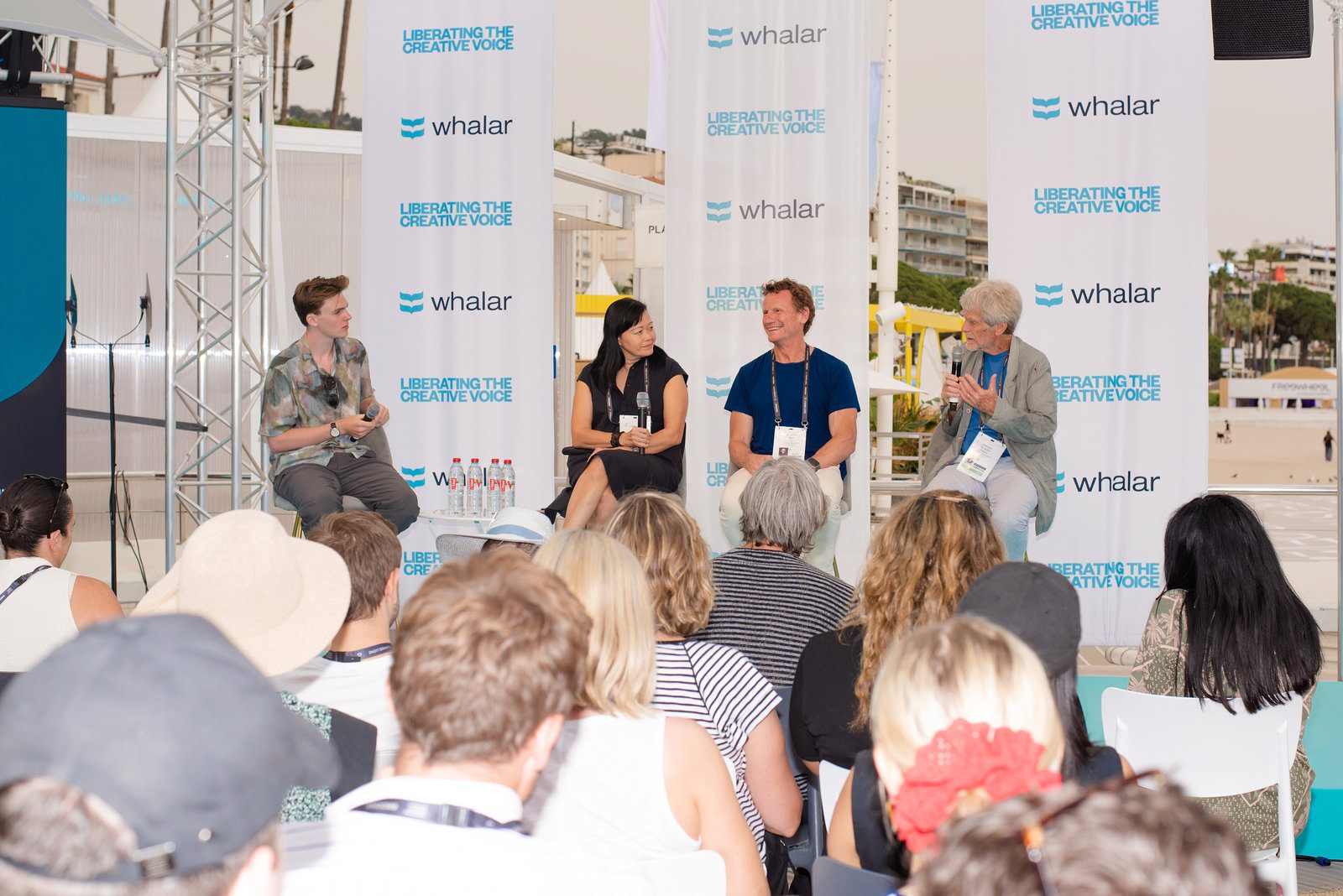 Vivid highlight in event photography at a prestigious coastal event