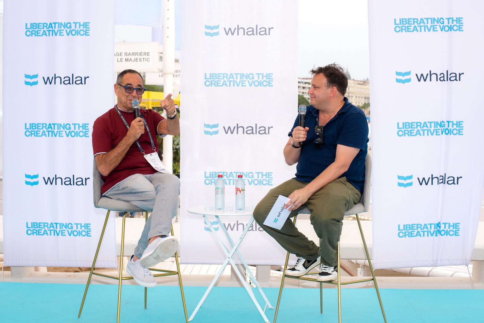 Vivid highlight in event photography at a prestigious coastal event