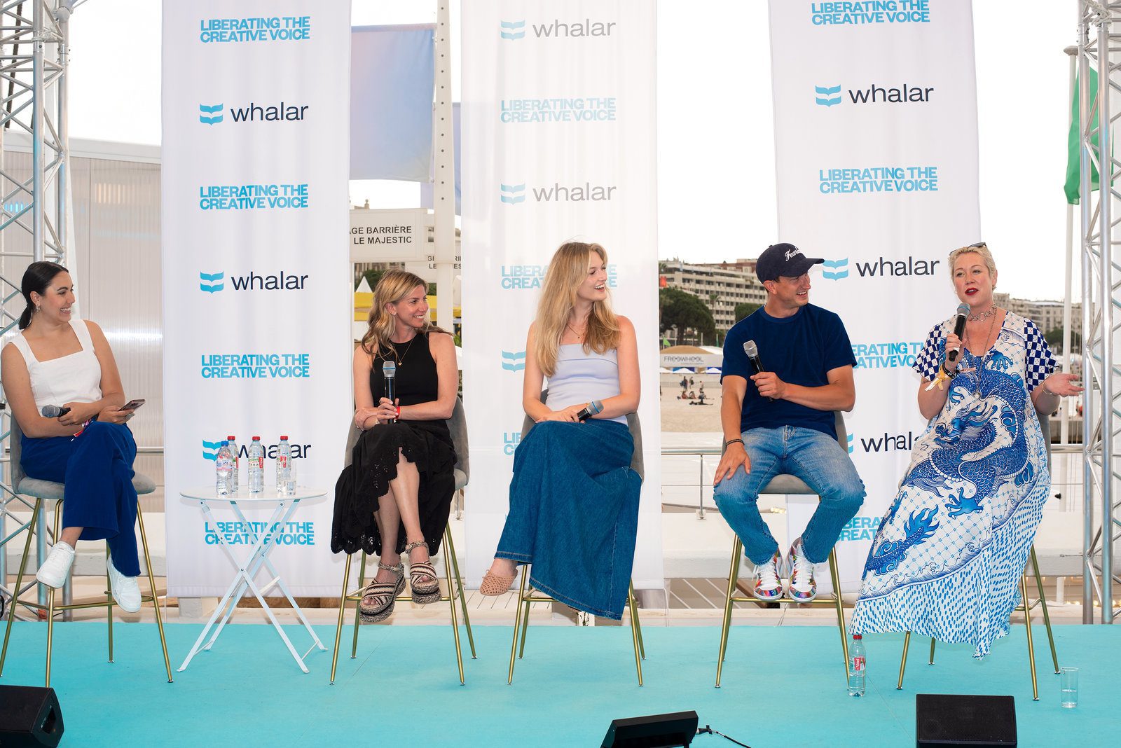 Vivid highlight in event photography at a prestigious coastal event