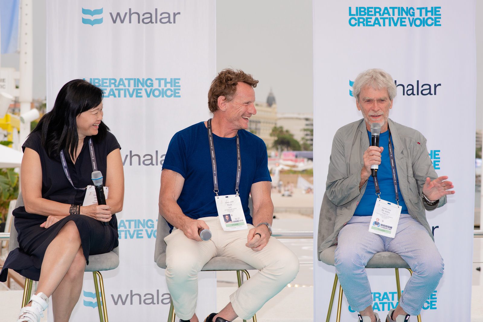 Vivid highlight in event photography at a prestigious coastal event