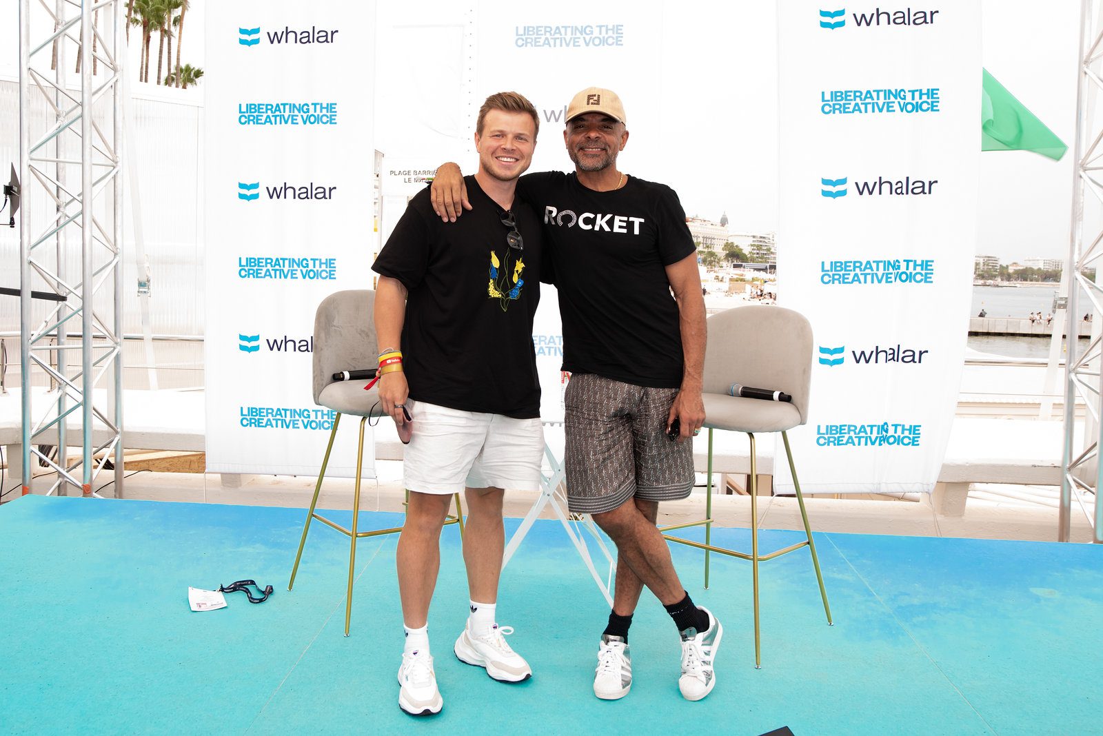 Vivid highlight in event photography at a prestigious coastal event