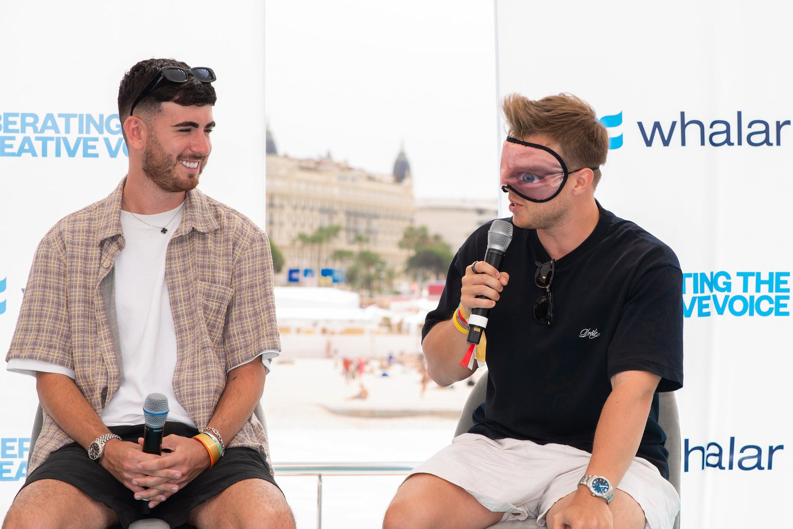 Vivid highlight in event photography at a prestigious coastal event