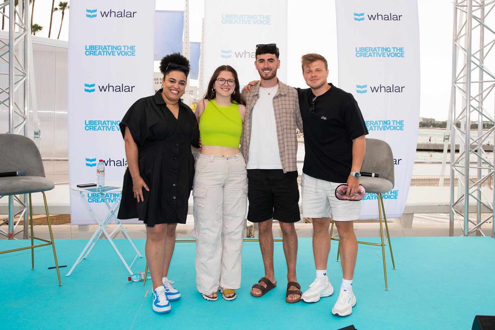 Vivid highlight in event photography at a prestigious coastal event