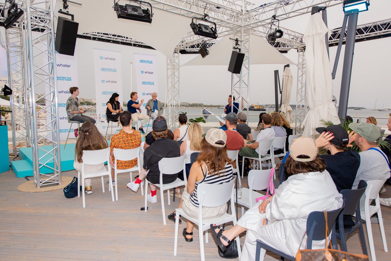 Vivid highlight in event photography at a prestigious coastal event