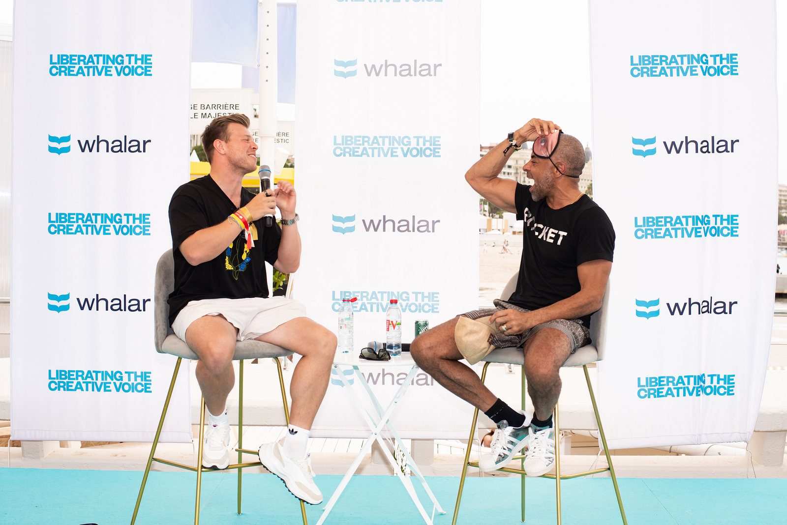 Vivid highlight in event photography at a prestigious coastal event