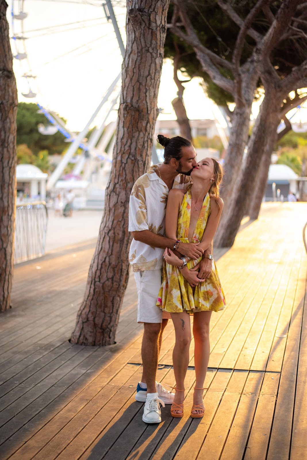 Jovial vacation photography French Riviera capturing Antibes cheerful atmosphere and good times