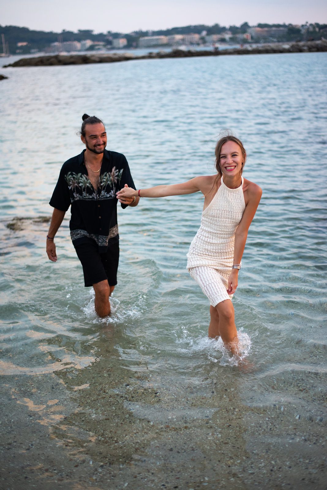 Hospitable vacation photography French Riviera capturing Antibes warm welcome and friendly service