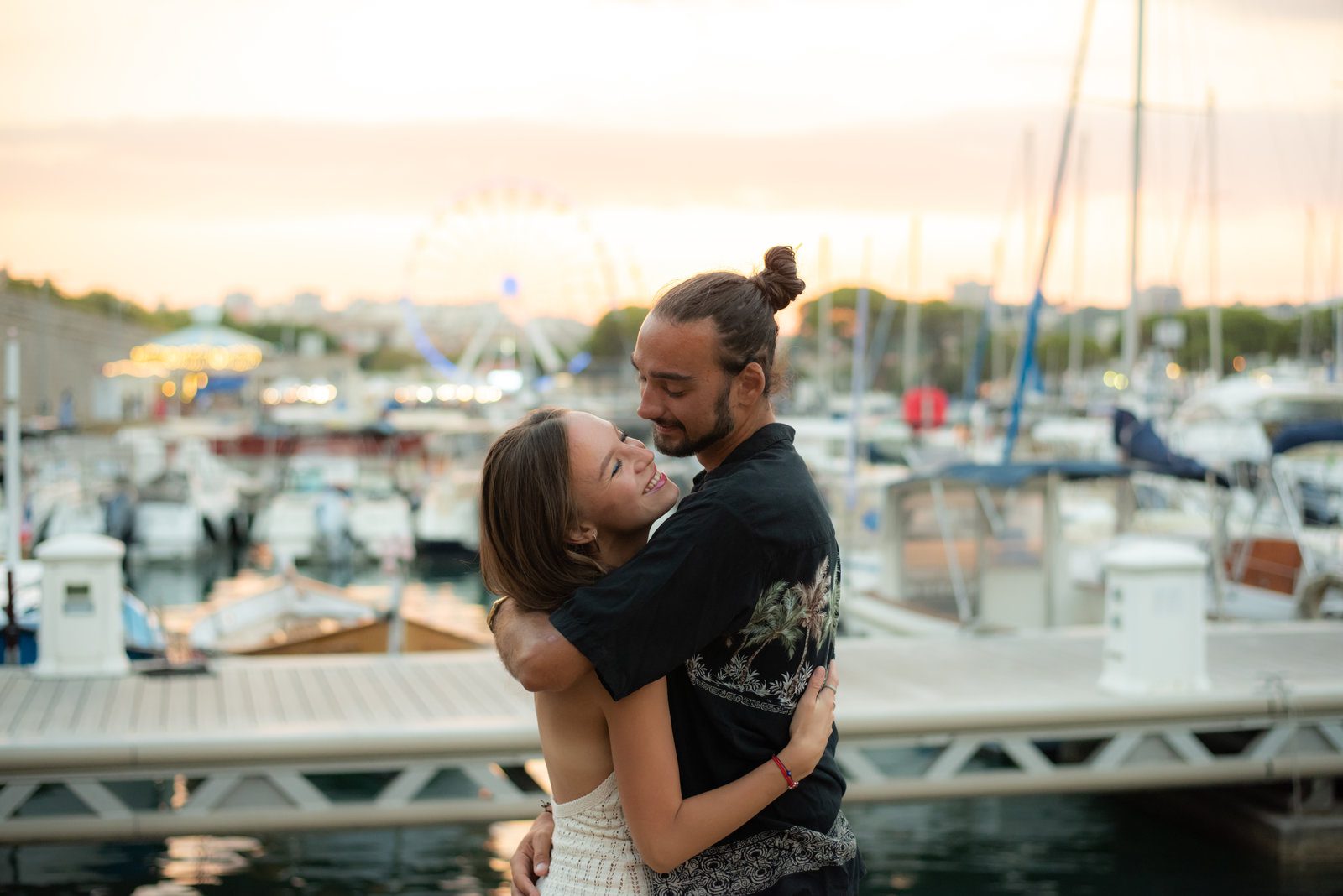 Thriving vacation photography French Riviera capturing Antibes flourishing culture and active community