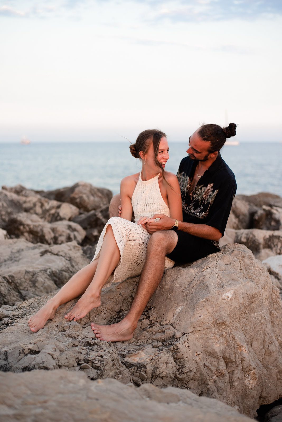 Professional vacation photography French Riviera showcasing Antibes Cap d'Antibes peninsula beauty