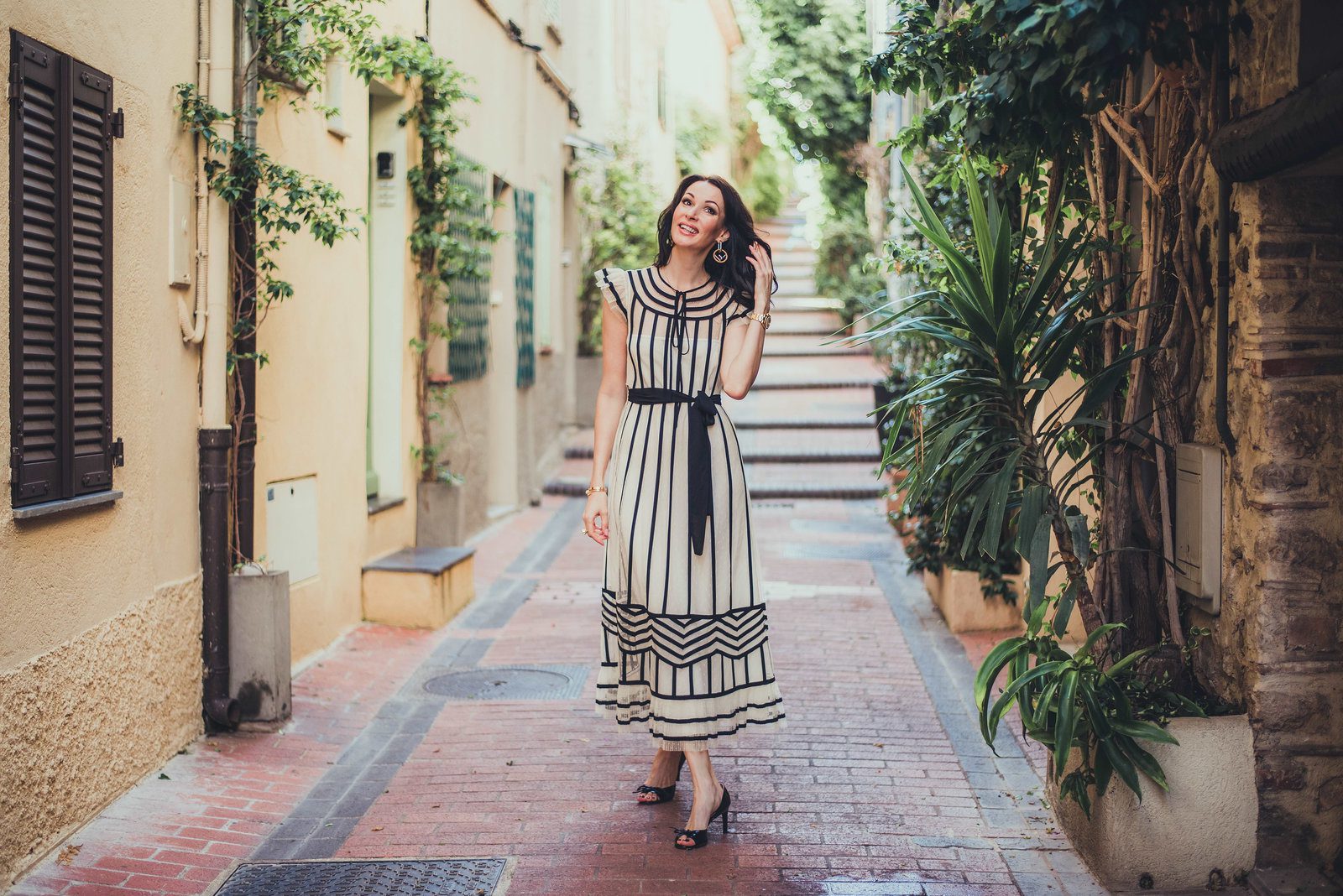 Vibrant vacation photography French Riviera showcasing Antibes street art and contemporary culture