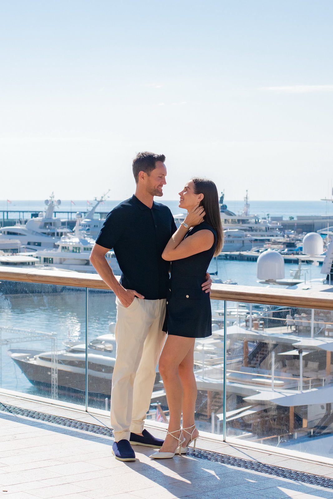 Joyful crowd scene in vacation photography French Riviera