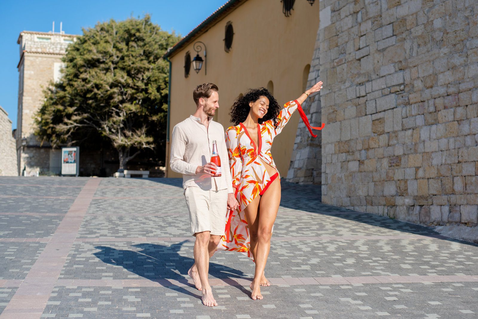 Boutique vacation photography French Riviera highlighting Antibes shopping streets and local boutiques