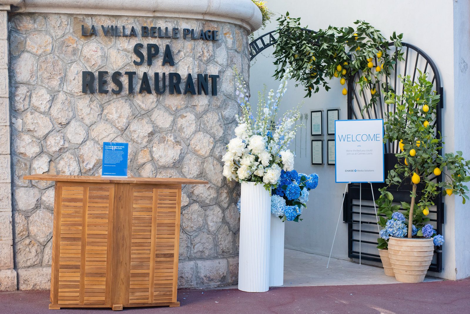 Inspiring event photography French Riviera displaying Cannes Lions business networking and media conferences