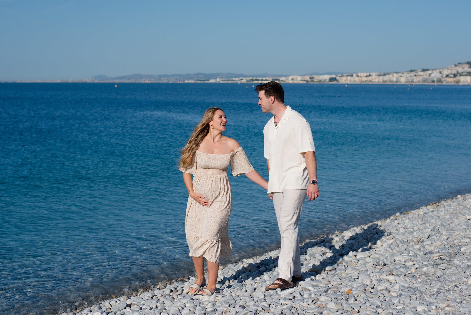 Exquisite vacation photography French Riviera featuring pebble beaches and crystal clear waters