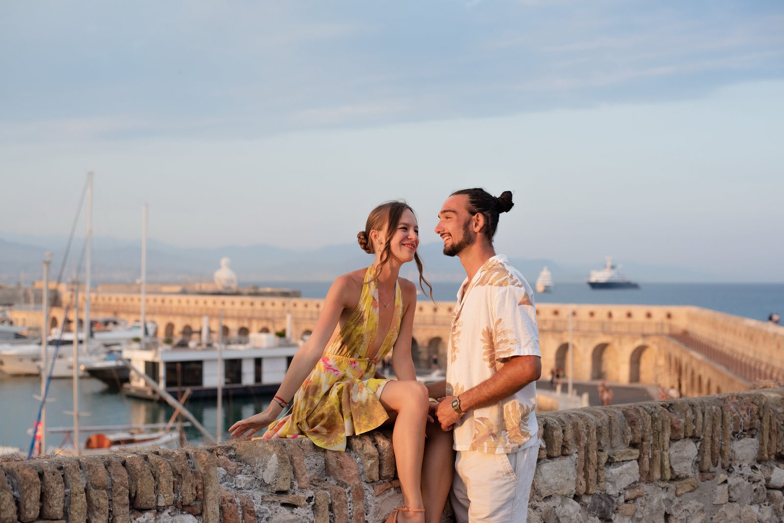 Spirited vacation photography French Riviera showcasing Antibes festival energy and celebration atmosphere
