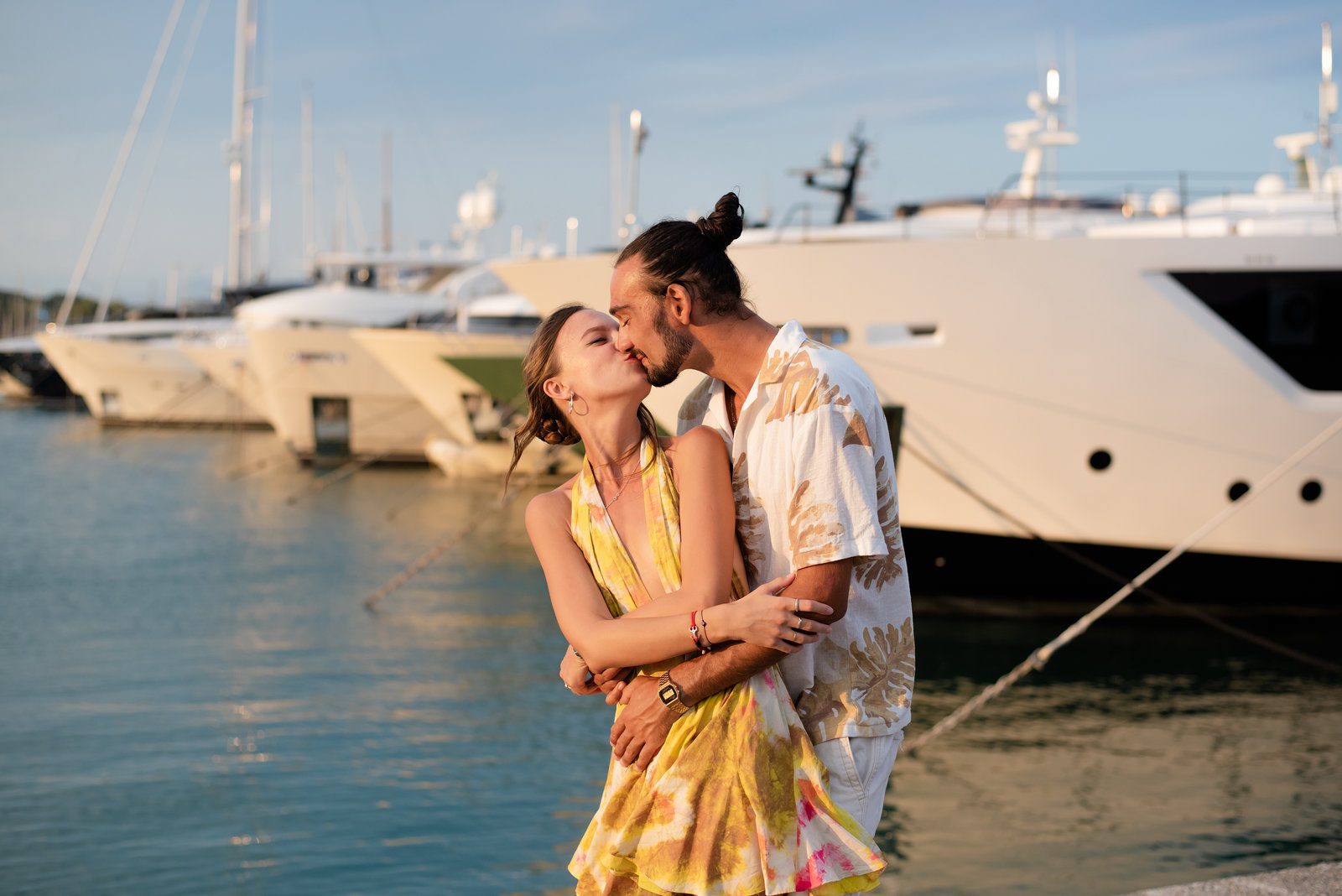 Uplifting vacation photography French Riviera highlighting Antibes positive vibes and joyful moments