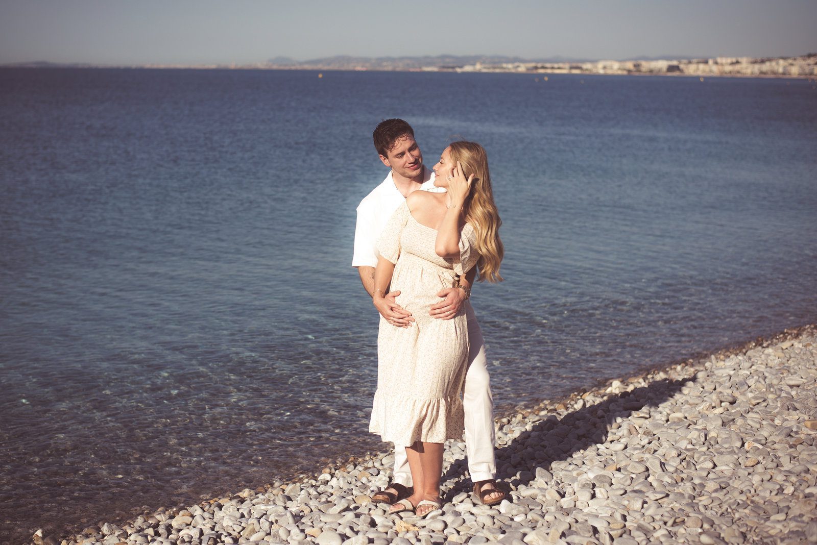 Traditional vacation photography French Riviera featuring liberation markets and local commerce