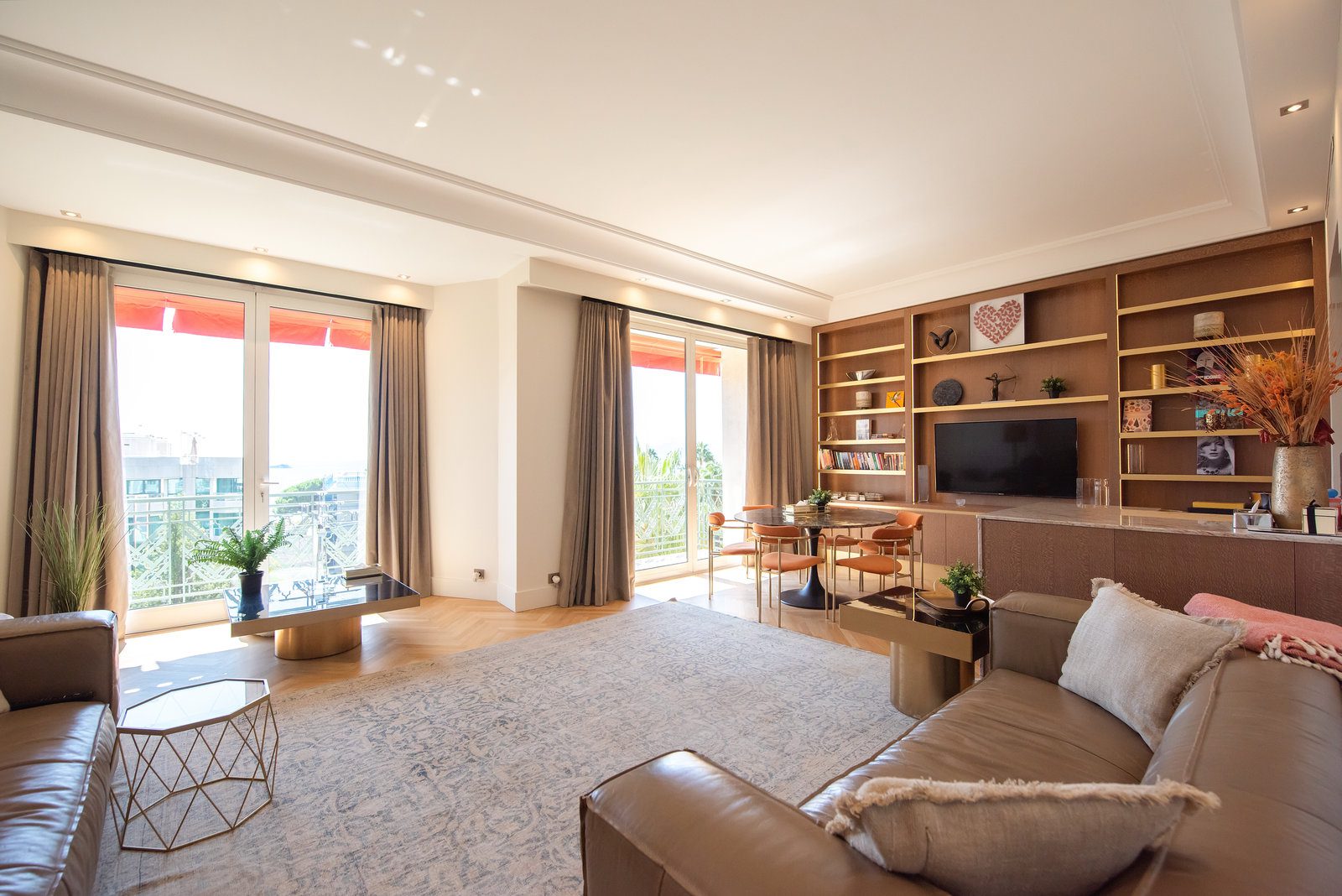 Outstanding real estate photography French Riviera showcasing Cannes apartment luxury Mediterranean living