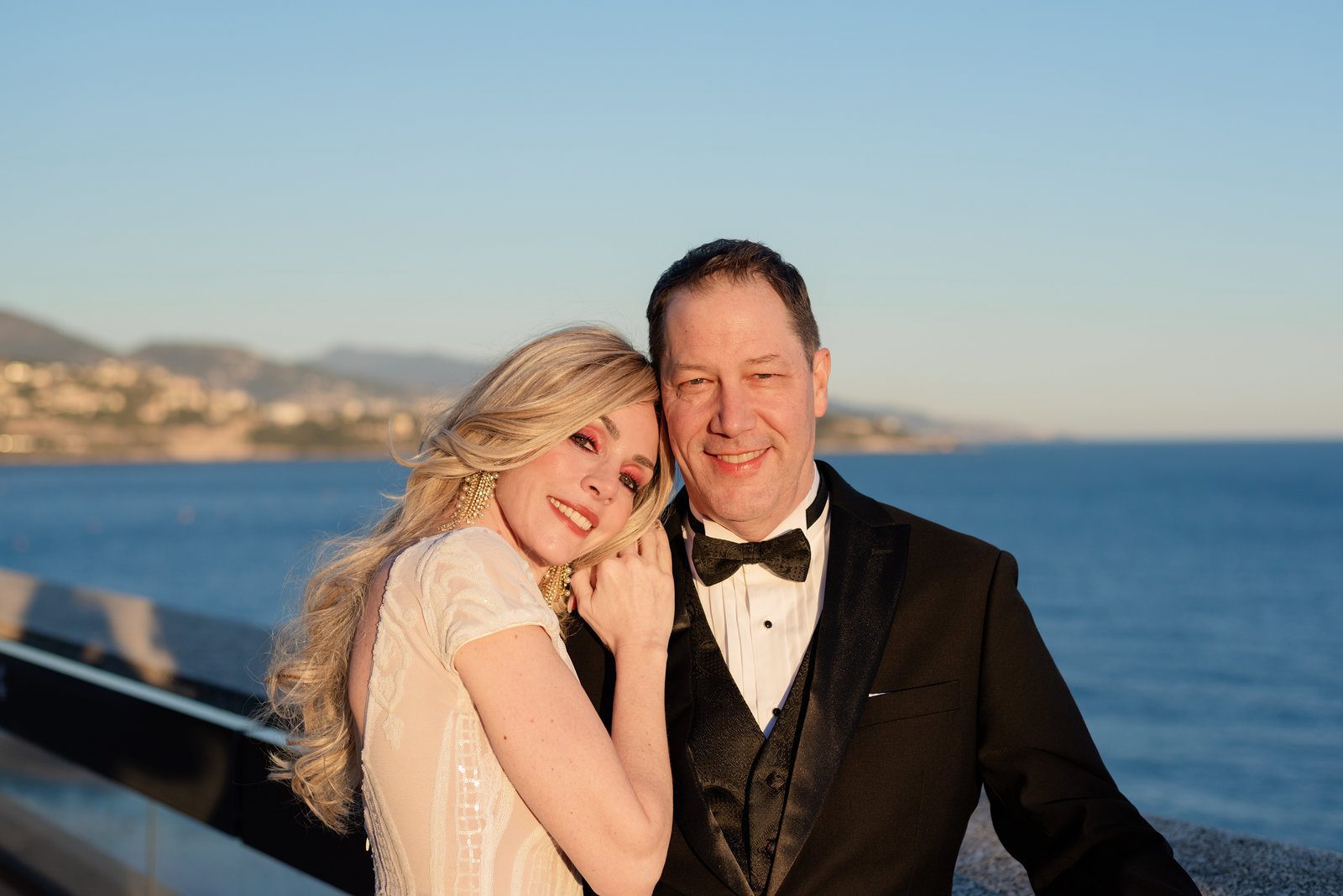 Joyful gathering in vacation photography French Riviera